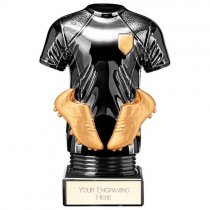 Black Viper Legend Football Strip Trophy | 135mm | S7