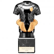 Black Viper Legend Football Strip Trophy | 165mm | S7