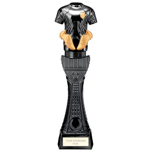 Black Viper Tower Football Strip Trophy | 255mm | G7