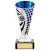 Defender Football Trophy Cup | Silver & Blue | 140mm | S7 - TR20510A