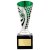 Defender Football Trophy Cup | Silver & Green | 170mm | E4294C - TR20511C