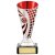 Defender Football Trophy Cup | Silver & Red | 140mm | S7 - TR20512A