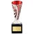 Defender Football Trophy Cup | Silver & Red | 170mm | E4294B - TR20512C