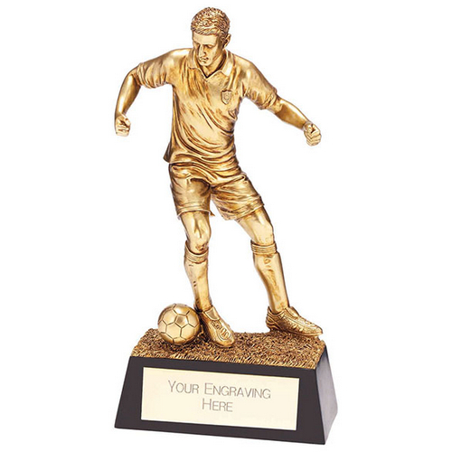 Colossus Football Resin Figure Metallic Gold | 410mm |