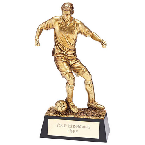 Colossus Football Resin Figure Metallic Gold | 475mm |