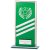 Talisman Mirror Glass Trophy | Green-Silver | 180mm | S24 - CR22011C