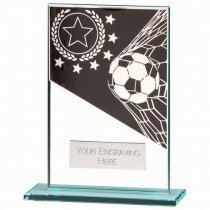 Mustang Football Jade Glass Trophy | 125mm |