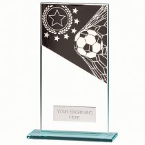 Mustang Football Jade Glass Trophy | 160mm |