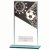Mustang Football Jade Glass Trophy | 160mm |  - CR22205E