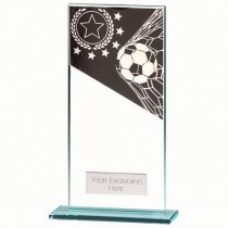 Mustang Football Jade Glass Trophy | 180mm |