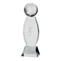 Infinity Football Crystal Trophy | 230mm | S5