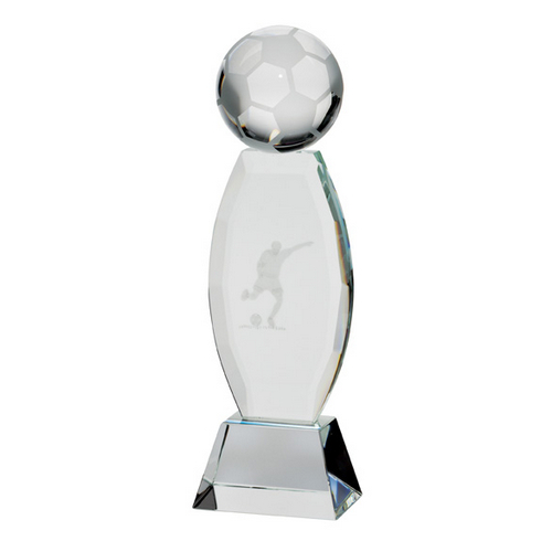 Infinity Football Crystal Trophy | 230mm | S5