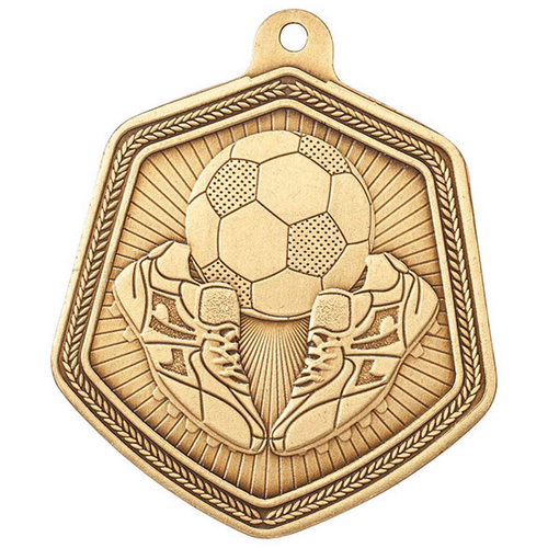 Falcon Football Medal | 65mm | Gold