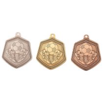 Falcon Football Medal | 65mm | Silver