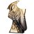 Power Boot Heavyweight Rugby Trophy | Gold to Black | 200mm | G6 - PA22533B