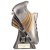 Power Boot Heavyweight Rugby Trophy | Antique Silver | 160mm | G5 - PA22534A