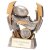 Flashbolt Rugby Resin Trophy Silver | 140mm | G25 - RF22193C