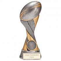 Revolution Rugby Resin Trophy Silver | 175mm | G7