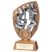 Patriot Cricket Resin Trophy Plaque | 140mm | G7