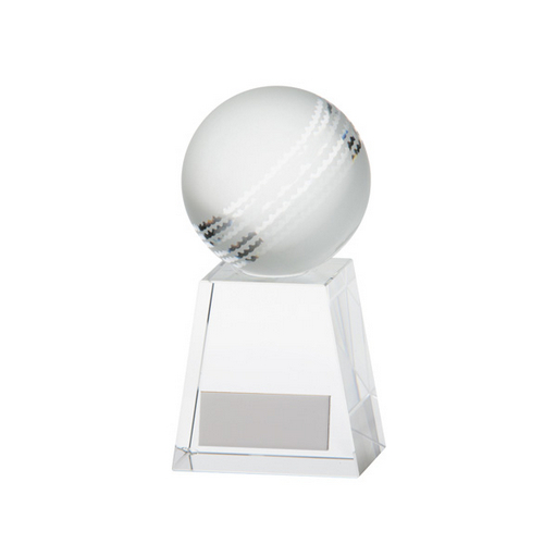 Voyager Cricket Crystal Trophy | 125mm | S5