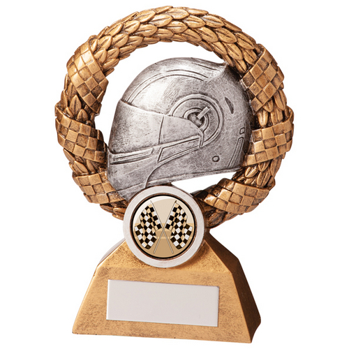 Monaco Wreath Motorsport Helmet Trophy | 130mm | G24