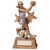 Warrior Star Netball Trophy | 165mm | G9 - RF20205B