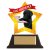 Mini-Star Dog Obedience Acrylic Trophy Plaque | 100mm | G6 - AC19653A