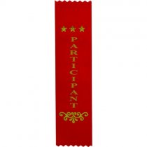 Recognition Participant Ribbon | Red | 200x50mm