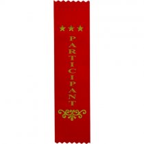 Recognition Participant Ribbon | Red | 200x50mm