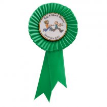 Tribute Mini Rosette | Green | 90mm