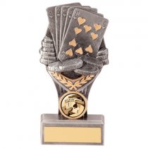Falcon Poker Cards Trophy | 150mm | G9