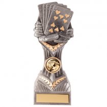 Falcon Poker Cards Trophy | 190mm | G9