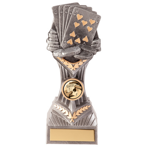Falcon Poker Cards Trophy | 190mm | G9