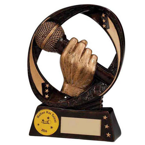 Typhoon Music Karaoke Trophy | 130mm | G9