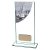 Colour Curve Sailing Jade Glass Trophy | 180mm |  - CR4807C