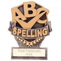 Falcon School Spelling Trophy | 105mm | G9