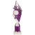 Pizzazz Plastic Tube Trophy | Silver & Purple | 325mm | S7 - TA20517A