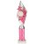 Pizzazz Plastic Tube Trophy | Silver & Pink | 375mm | S7 - TA20522C