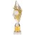 Pizzazz Plastic Tube Trophy | Silver & Gold | 325mm | S7 - TA20520A