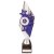Pizzazz Plastic Trophy | Silver & Purple | 300mm | E4294C - TR20517C