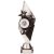 Pizzazz Plastic Trophy | Silver & Black | 270mm | S9 - TR20518A