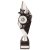 Pizzazz Plastic Trophy | Silver & Black | 300mm | E4294C - TR20518C