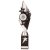 Pizzazz Plastic Trophy | Silver & Black | 350mm | S25 - TR20518E