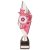 Pizzazz Plastic Trophy | Silver & Pink | 300mm | E4294C - TR20522C
