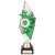 Pizzazz Plastic Trophy | Silver & Green | 280mm | S25 - TR20516B