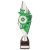 Pizzazz Plastic Trophy | Silver & Green | 300mm | E4294C - TR20516C