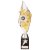 Pizzazz Plastic Trophy | Silver & Gold | 325mm | S25 - TR20520D