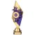 Pizzazz Plastic Trophy | Gold & Purple | 270mm | G9 - TR20525A