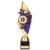 Pizzazz Plastic Trophy | Gold & Purple | 300mm | E4293C - TR20525C