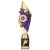 Pizzazz Plastic Trophy | Gold & Purple | 325mm | G25 - TR20525D